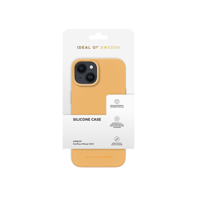 iPhone 14/13 iDeal Of Sweden nugarėlė Silicone Apricot 3 iPhone 14/13 iDeal Of Sweden nugarėlė Silicone Apricot 3