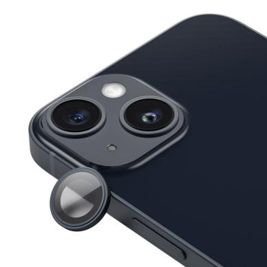 iPhone 14/14 PLUS apsauginis black Mr.Monkey galinės kameros stiklas 1