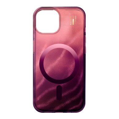 iPhone 15 / 14 / 13 iDeal Of Sweden Clear Cherry Lacquer MagSafe nugarėlė