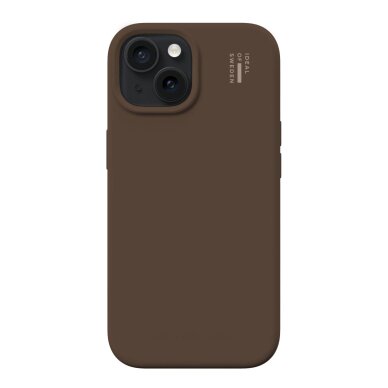iPhone 15 / 14 / 13 iDeal Of Sweden nugarėlė MagSafe Silicone Mocha Mousse