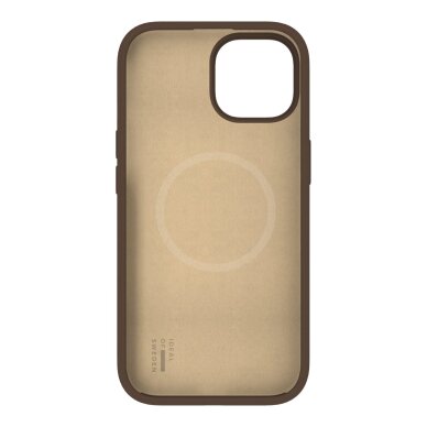 iPhone 15 / 14 / 13 iDeal Of Sweden nugarėlė MagSafe Silicone Mocha Mousse 1