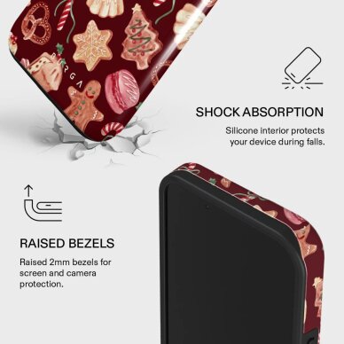 iPhone 15 / 14 / 13 MagSafe Cookie Jar Tough BURGA nugarėlė 1