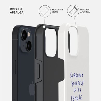 iPhone 15 / 14 / 13 MagSafe Get It Tough BURGA nugarėlė 1