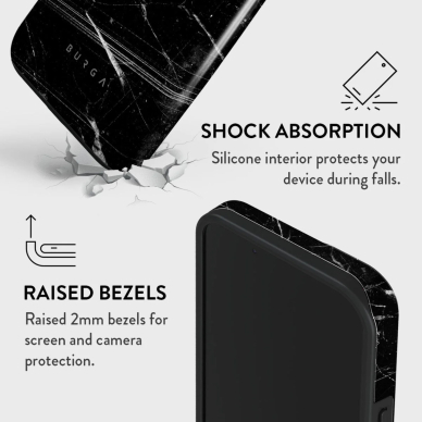 iPhone 15 / 14 / 13 Magsafe Noir Origin Tough BURGA nugarėlė 3