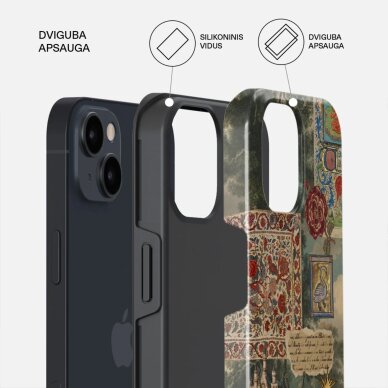 iPhone 15 / 14 / 13 MagSafe Oathkeeper Tough BURGA nugarėlė 1