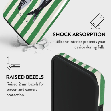 iPhone 15 / 14 / 13 Magsafe Sardinhas Tough BURGA nugarėlė 3