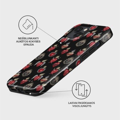iPhone 15 / 14 / 13 MagSafe Sworn Hearts Tough BURGA nugarėlė 2