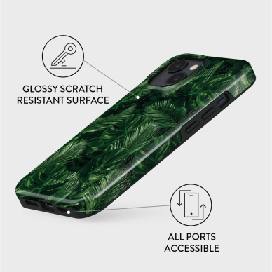 iPhone 15 / 14 / 13 Magsafe Tropical Garden Tough BURGA nugarėlė 2