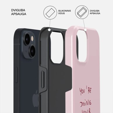 iPhone 15 / 14 / 13 MagSafe Your Best Tough BURGA nugarėlė 1