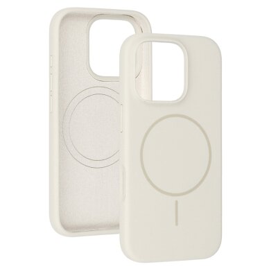 iPhone 15 / 14 / 13 stone SLIM SILICONE MagSafe nugarėlė 3