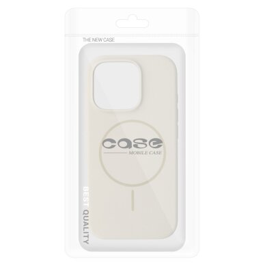 iPhone 15 / 14 / 13 stone SLIM SILICONE MagSafe nugarėlė 6