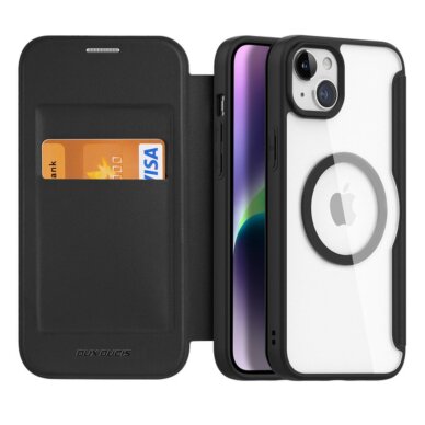 iPhone 15 black DUX DUCIS Mag Skin X PRO dėklas