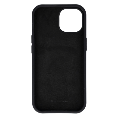 iPhone 15 black MERCURY SILICONE nugarėlė 1