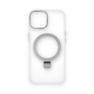 iPhone 15 clear Magsafe X-LEVEL PITHY STONE nugarėlė 1