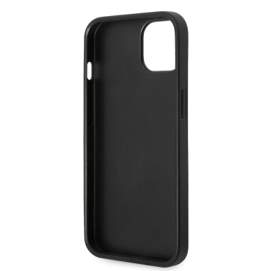 iPhone 15 / 14 / 13 grey Metal Logo GUESS nugarėlė 6