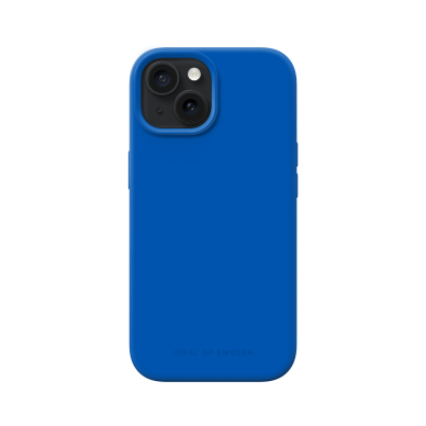iPhone 13/14/15 iDeal Of Sweden nugarėlė MagSafe Silicone Cobalt Blue