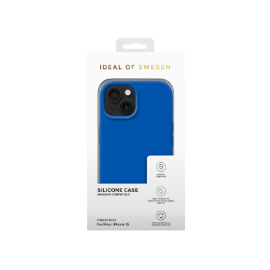 iPhone 13/14/15 iDeal Of Sweden nugarėlė MagSafe Silicone Cobalt Blue 1