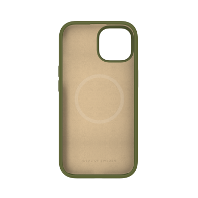 iPhone 13 / 14 / 15 iDeal Of Sweden nugarėlė MagSafe Silicone Khaki 3