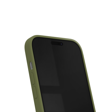 iPhone 13 / 14 / 15 iDeal Of Sweden nugarėlė MagSafe Silicone Khaki 2