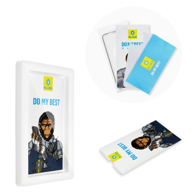 iPhone 15 / 16 juodas pilnas Mr.Monkey 5D stiklas 1