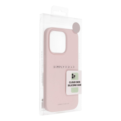 iPhone 15 Light pink ROAR CLOUDSKIN nugarėlė 5