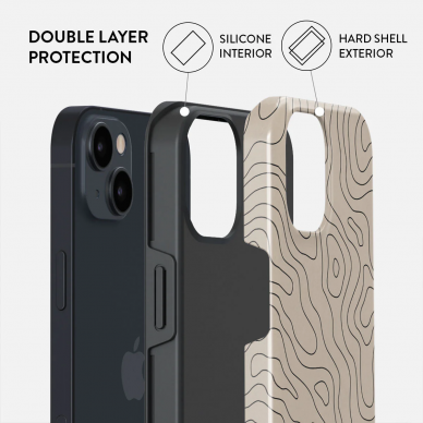 iPhone 15 / 14 / 13 Magsafe Wild Terrain Tough BURGA nugarėlė 1