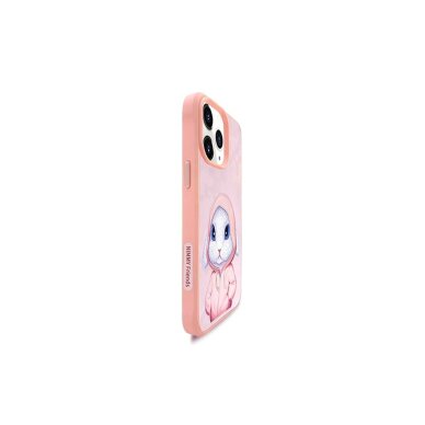 iPhone 15 pink NIMMY Bunny with Hoodie nugarėlė 3 iPhone 15 pink NIMMY Bunny with Hoodie nugarėlė 3