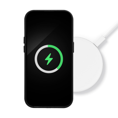 iPhone 15 PLUS black MagLeather MagSafe nugarėlė 5