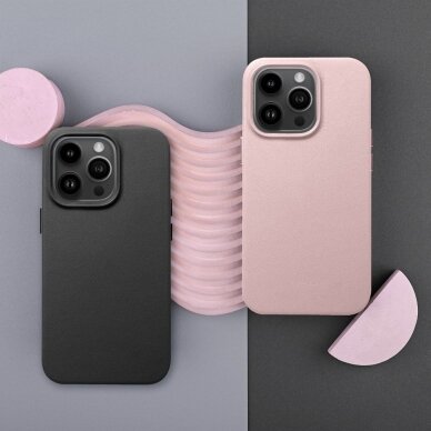 iPhone 15 PLUS black MagLeather MagSafe nugarėlė 7