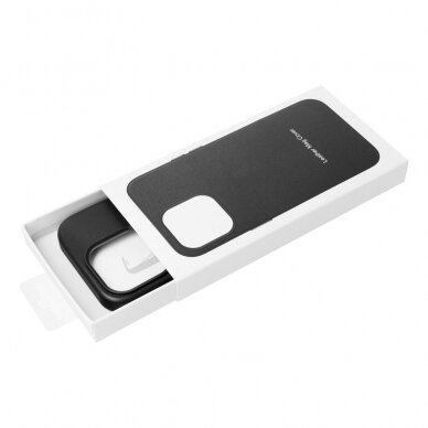 iPhone 15 PLUS black MagLeather MagSafe nugarėlė 10