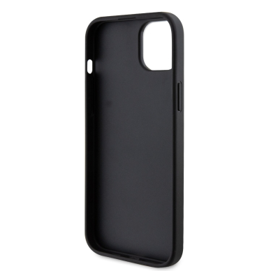 iPhone 15 PLUS grey Metal Gold Logo GUESS nugarėlė 2