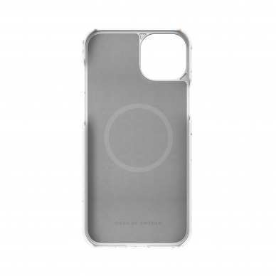 iPhone 15 PLUS iDeal Of Sweden nugarėlė MagSafe Carrara Gold 3