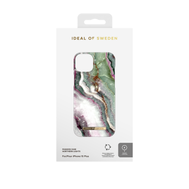 iPhone 15 PLUS iDeal Of Sweden nugarėlė MagSafe Northern Lights 2