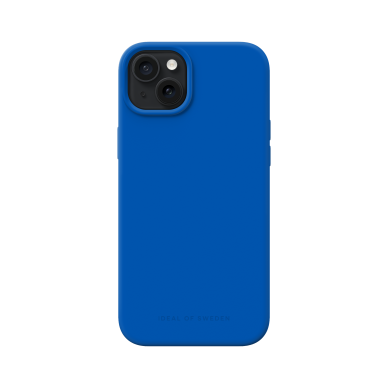 iPhone 15 PLUS iDeal Of Sweden nugarėlė MagSafe Silicone Cobalt Blue