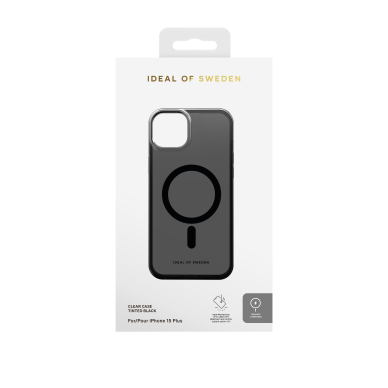 iPhone 15 PLUS iDeal Of Sweden Tinted Black MagSafe nugarėlė 1