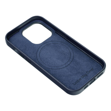iPhone 15 PLUS indigo blue MagLeather MagSafe nugarėlė 2