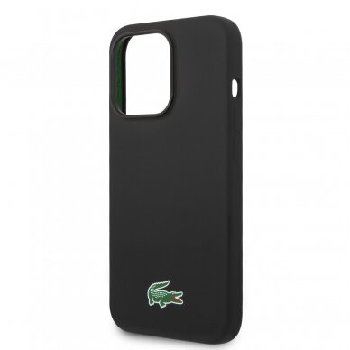 iPhone 15 PRO black LACOSTE nugarėlė Silicone MagSafe 5