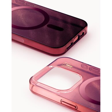 iPhone 15 PRO iDeal Of Sweden Clear Cherry Lacquer MagSafe nugarėlė 2