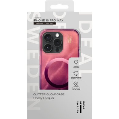 iPhone 15 PRO iDeal Of Sweden Clear Cherry Lacquer MagSafe nugarėlė 3