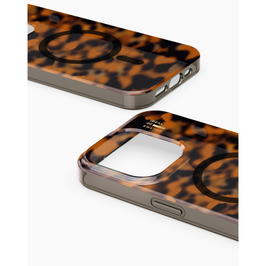 iPhone 15 PRO iDeal Of Sweden Clear nugarėlė MagSafe Tortoise 2