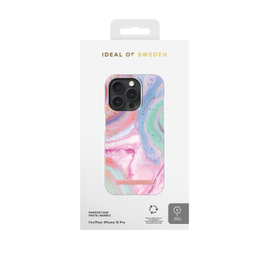 iPhone 15 PRO iDeal Of Sweden MagSafe nugarėlė Pastel Marble 3