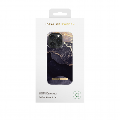 iPhone 15 PRO iDeal Of Sweden nugarėlė MagSafe Golden Twilight 1