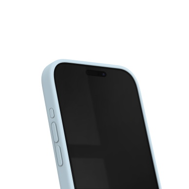 iPhone 15 PRO iDeal Of Sweden nugarėlė MagSafe Silicone Light Blue 2