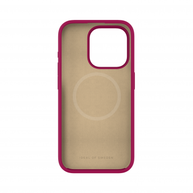 iPhone 15 PRO iDeal Of Sweden nugarėlė MagSafe Silicone Magenta 3