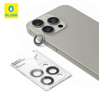 iPhone 15 PRO MAX apsauginis grey Mr.Monkey galinės kameros stiklas 1