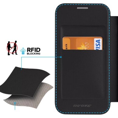 iPhone 15 PRO MAX black DUX DUCIS Mag Skin X PRO dėklas 2