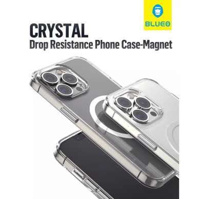 iPhone 15 PRO MAX clear 360 MagSafe Mr. Monkey nugarėlė 3