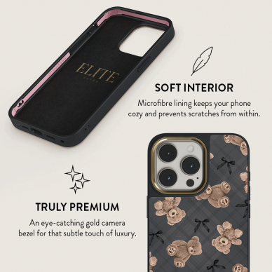 iPhone 15 PRO MAX Elite Gold Magsafe BFF BURGA nugarėlė 5