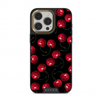 iPhone 15 PRO MAX Elite Gold Magsafe Cherrybomb BURGA nugarėlė