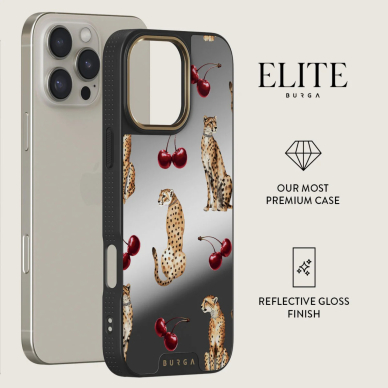 iPhone 15 PRO MAX Elite Mirror Gold Magsafe Cougar BURGA nugarėlė 1